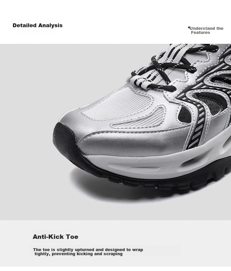 TOREAD Outdoor Non-Slip Breathable Hiking Shoes for Stream Trekking And Water Wading, Beige And Black - Men's Size 40 26