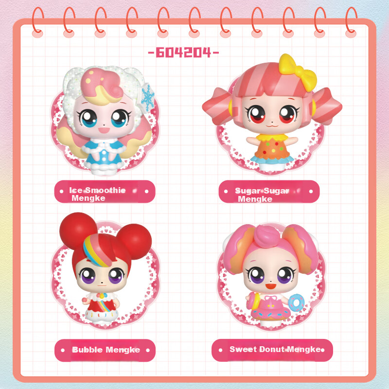 Qimiaomengke Magic Sweetheart Doll, Suitable As A Birthday Gift for Girls, Magic Sweetheart Mengke Star Collection Set