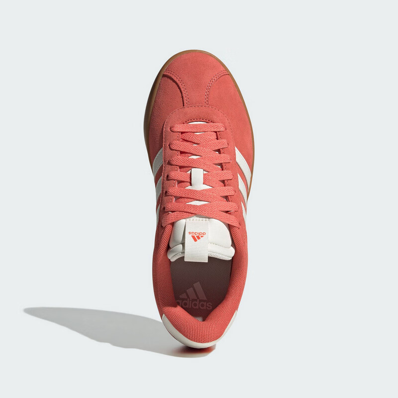 Adidas Women's Athletic Style Series VL COURT 3.0 Casual Shoes JP5327 Red 36.5 4