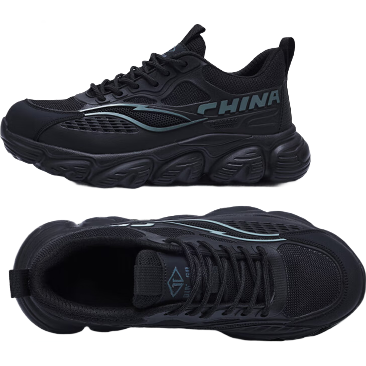 Dinggu Safety Shoes for Men, Steel Toe Anti-Smashing And Puncture-Resistant, Lightweight Comfortable Soft Sole All-Season Style JD1069BSJ45