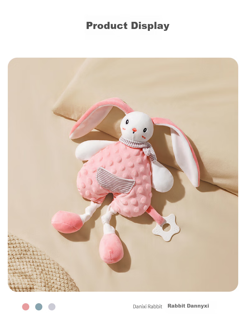 Beitaisi Comforting Doll Sleep Aid, Baby Soothing Blanket, Sleep-Inducing Toy, Edible And Chewable, Fox Blansu 30