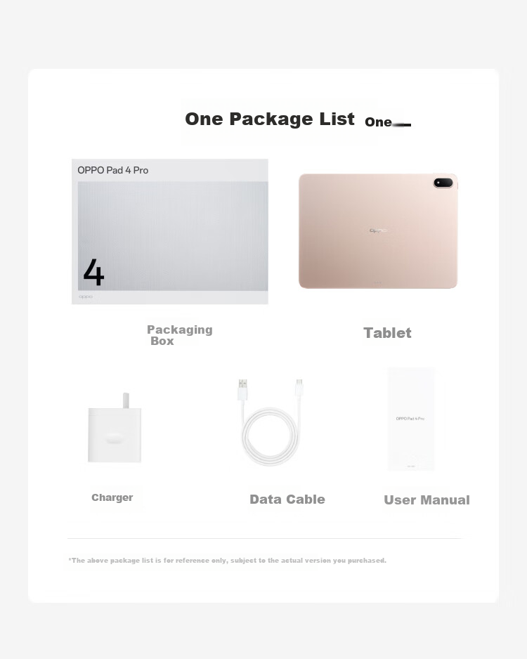 OPPO Pad 4 Pro [Subsidies], 13.2-Inch Tablet, Qualcomm Snapdragon 8 Ultimate Edition Chip, 8GB+256GB, Dawn Light 2