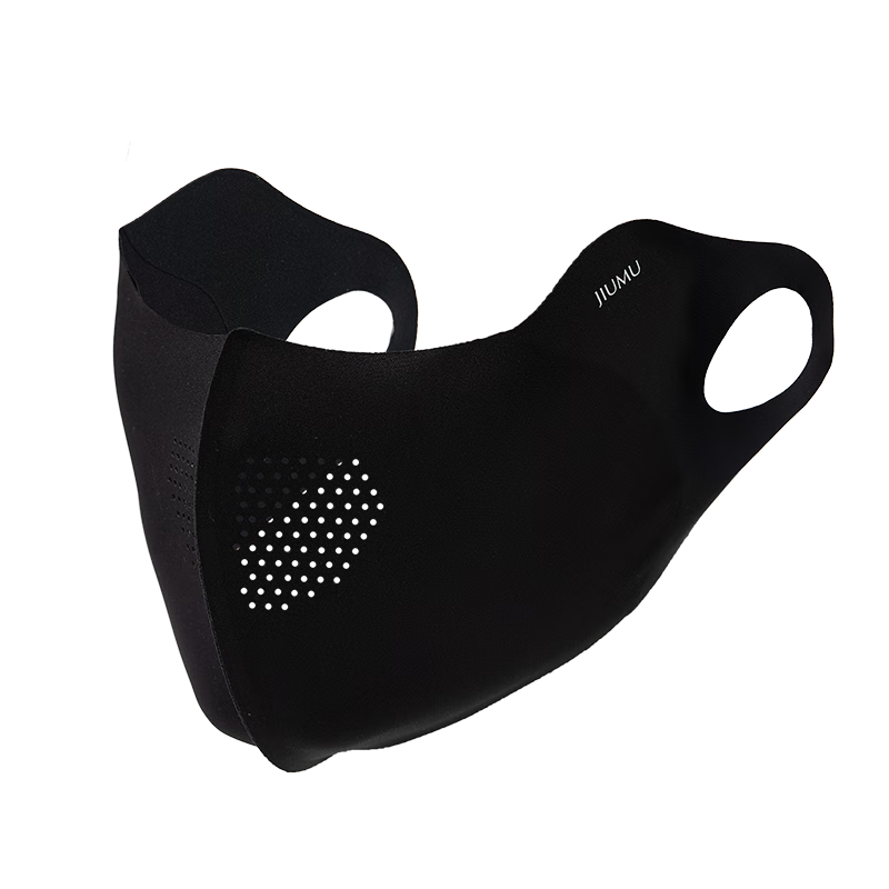JIUMU Ice Silk Sun Protection Mask for Men and Women Summer UV Protection Cycling 3D Eye and Full Face Shield