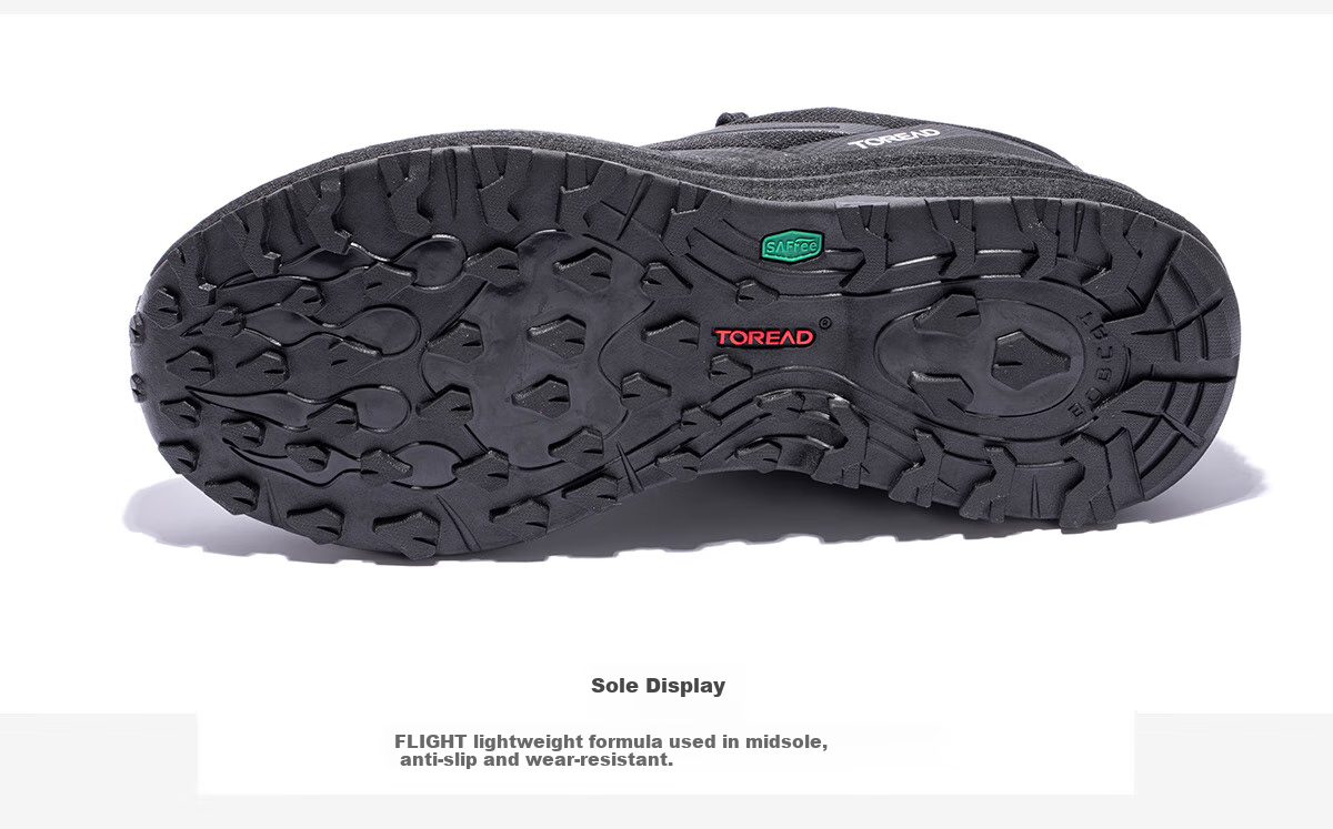 TOREAD Hiking Shoes, Spring And Summer Outdoor Men's Sports Non-Slip Wear-Resistant Lightweight Breathable Mountaineering Shoes, TFAACN81759 4