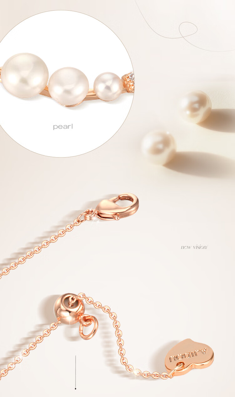 AJIDOU Necklace, Rose Gold Roman Round Ring, Vintage Elegant Gift for Girlfriend, Rose Gold Necklace, Mid-Autumn Festival 2