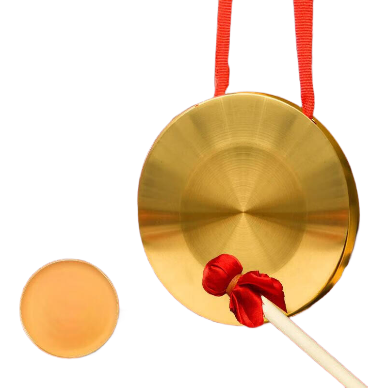 Jiayan Copper Gong, First Birthday Ceremony Decoration, Kindergarten Activity Game Props, Three Sentences And Half-Year Meeting Supplies