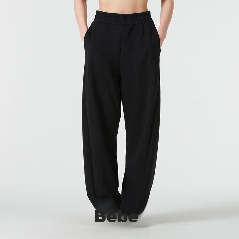 Adidas Women's Sportswear Series LOGO KN PNT Pants JZ1582 Black XL 1