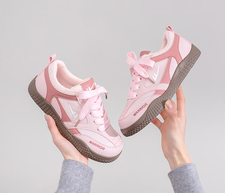 Huili Women's New Dexun Shoes, Breathable Lightweight Casual Sneakers for Women, K842BR, Pink/dou Sha, Size 39 8