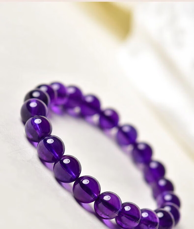 Grace Girl Purple Energy East-Coming Bracelet for Women, Luxurious High-End Amethyst Beaded Bracelet, Anniversary Birthday Gift for Girlfriend 2