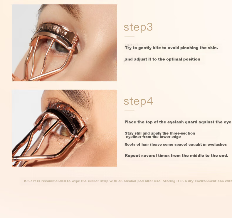Tweezerman, Japanese Imported Eyelash Curler, Professional Sunflower Stylist Tool, Gift for Rose Gold 20