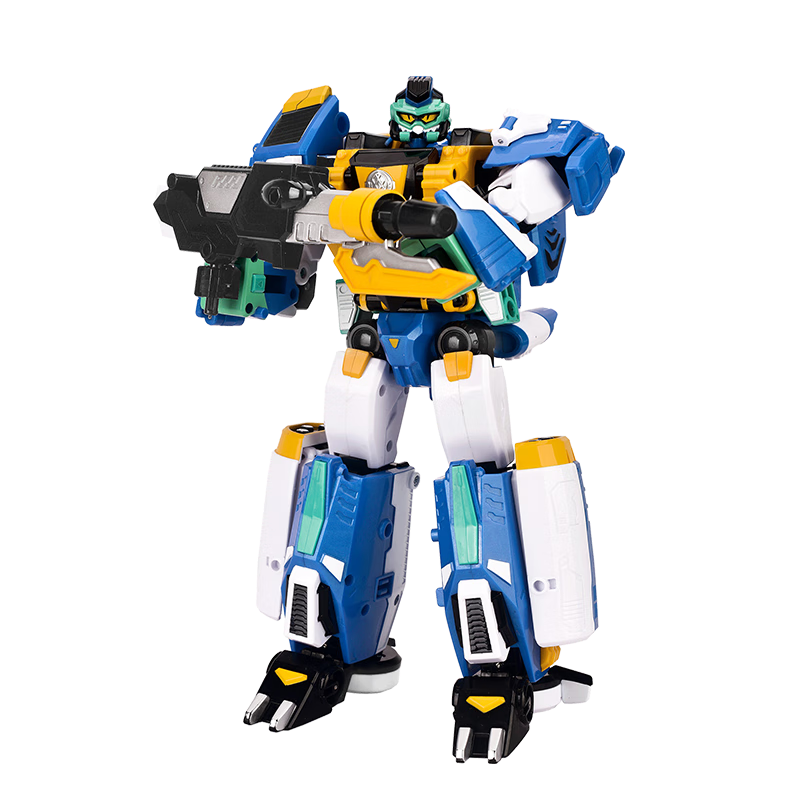 JUMPGO Transformers Battle for Earth 2 Optimus Prime Transforming Toy, Boys' Gift, Deep Sea King 8157