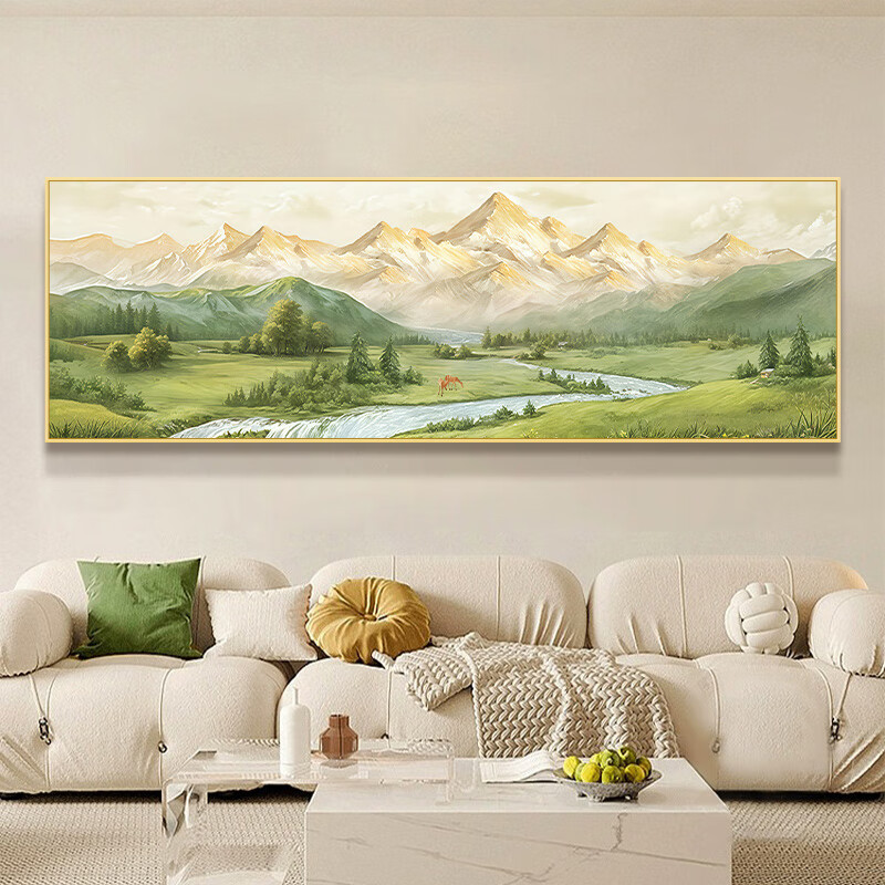 Yihuanyu Living Room Decorative Painting, Landscape Scene Painting for Sofa Background Wall, Hanging Picture, 2026 New Style Mural