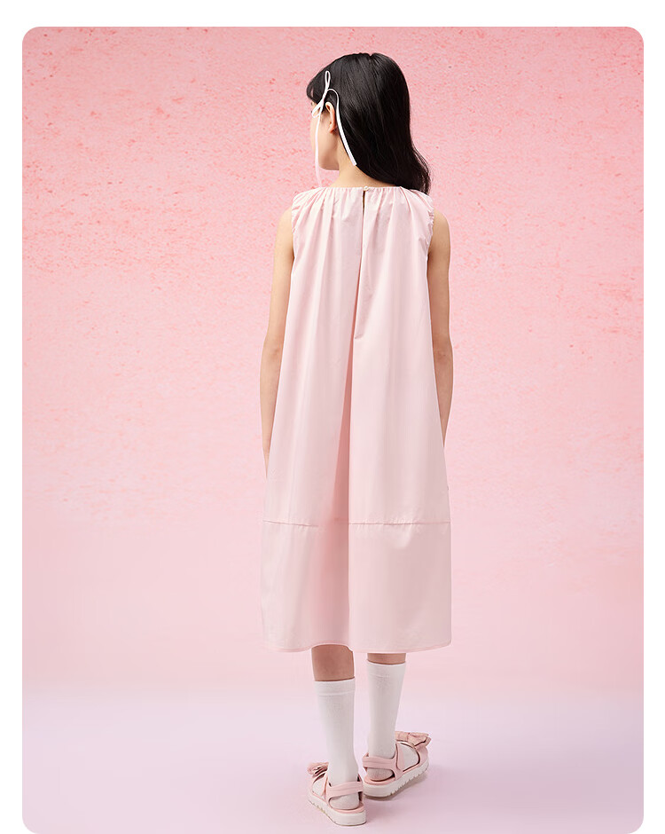 BALABALA Girls' Dress, Children's Summer Dress, Sleeveless Dress for Older Kids, Sweet Style, 208225111024 10