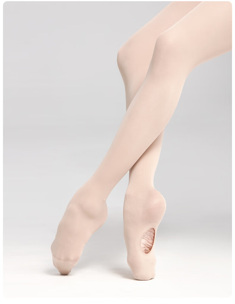 Bowuwuyuan Dance Socks, Yoga Autumn Women's Dance Adult Tights, Foot Hole Socks, Pilates Ballet Large Socks Stockings 7