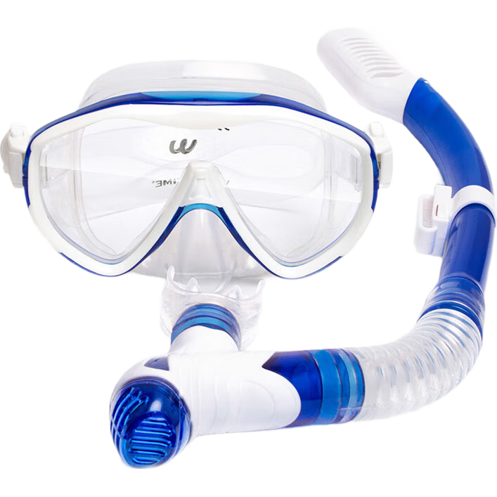 WATERTIME / Shuichuan Children's Diving Mask, Boys And Girls Snorkeling Three Treasures, Youth Equipment Diving Mask with Snorkel Set
