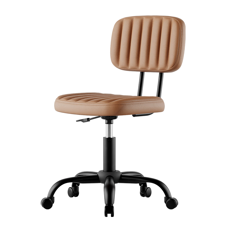 Deli KF303U Study Chair Office Chair Computer Chair Ergonomic Chair Desk Chair Home Study Room (Brown)