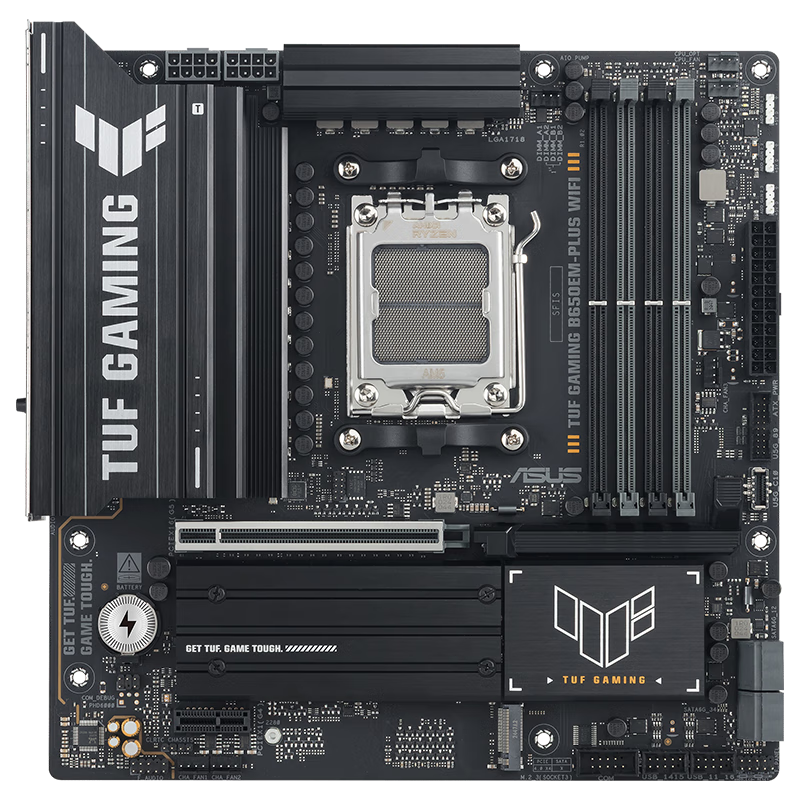 ASUS TUF GAMING B650EM-PLUS WIFI Motherboard for CPU 9700X/9600X/9500F (AMD B650/socket AM5)