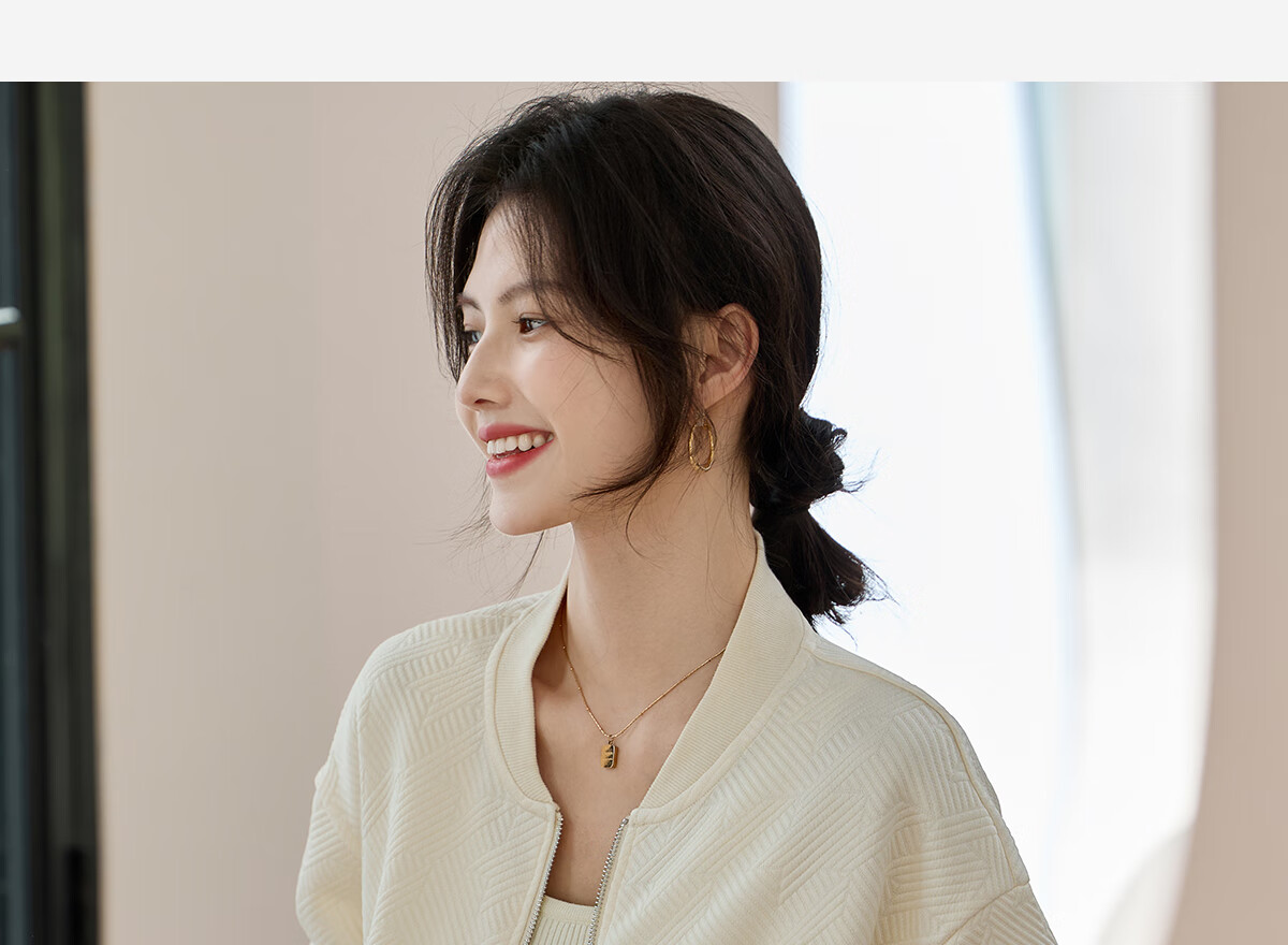 Taxiang Women's Short Jacket, Spring And Autumn Baseball Style Coat, Korean Version Cardigan, Casual Outerwear, T143U2035 9