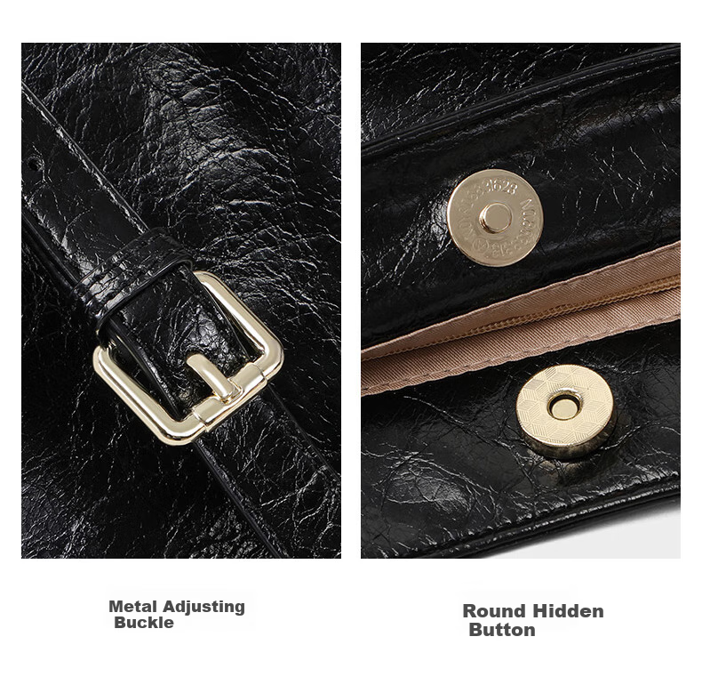 C.BANNER Leather Handbag Women's Shoulder Tote Bag Chain Bag Underarm Bag Brand Birthday Gift for Girlfriend on May 20 6