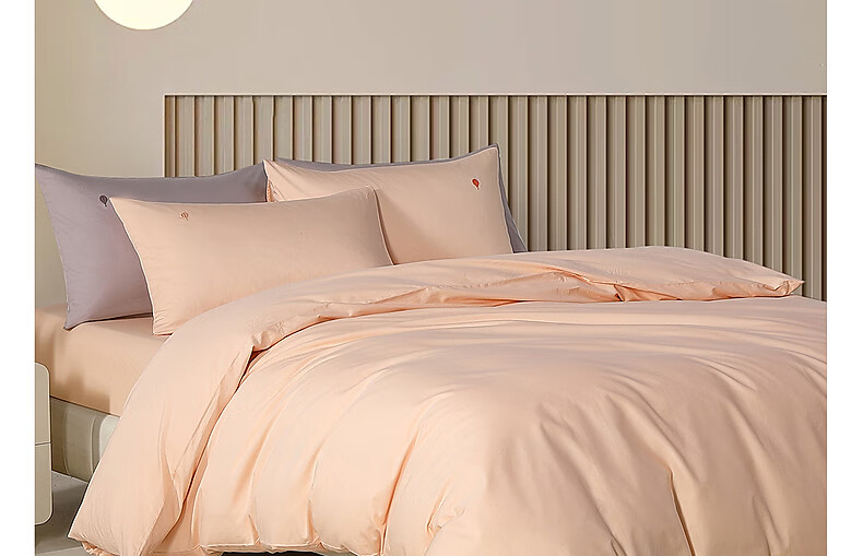 Shuixingjiafang Duvet Cover, 100% Pure Cotton, 60-Count Washed Long-Staple Cotton, Class A Quilt Cover, Single Piece Bedding, 220x240 4