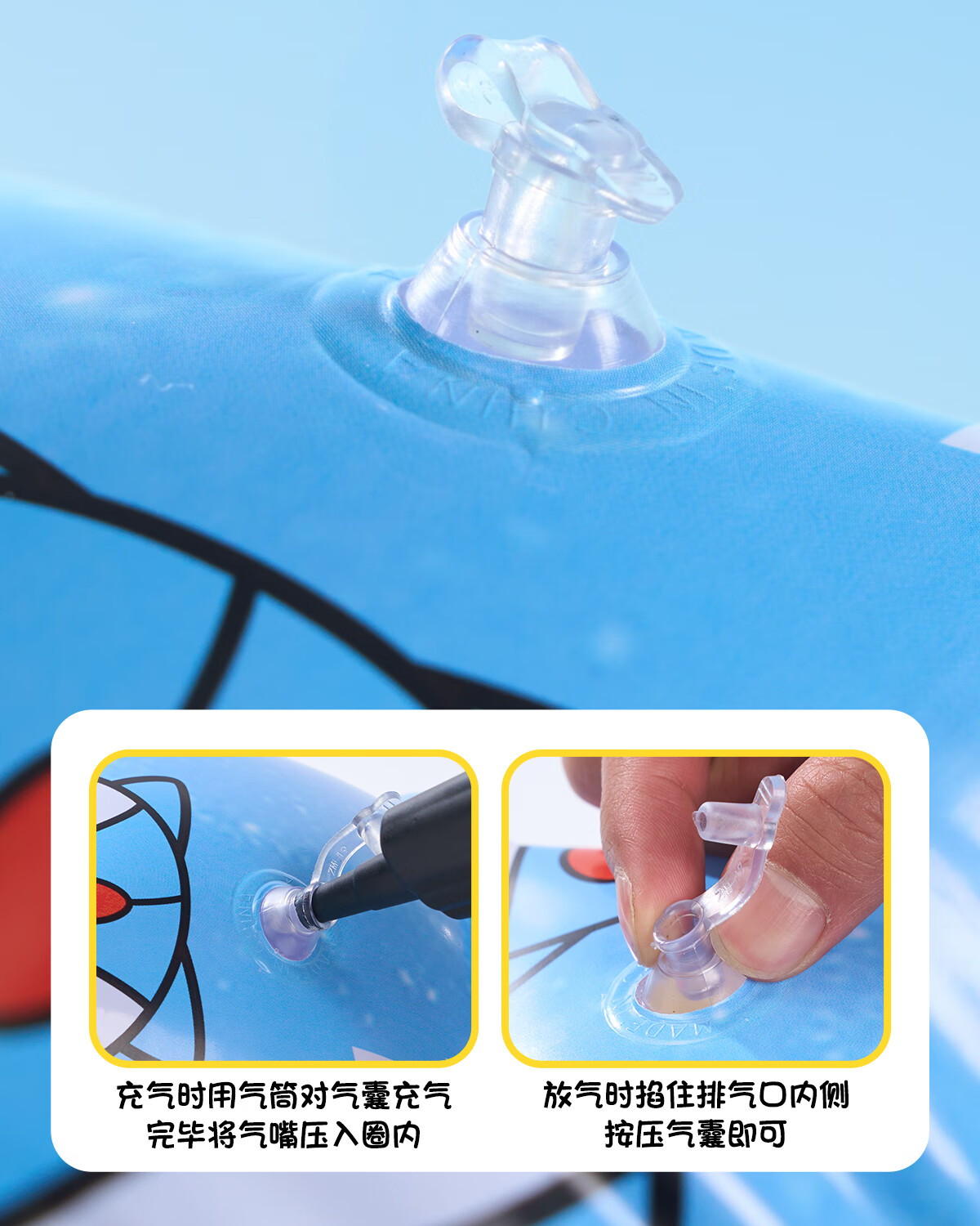 361° Children's Swimming Arm Rings, Water Sleeves, Swimming Equipment, Beginner Swimming Training, Baby Swimming Arm Rings, Floating Sleeves 5