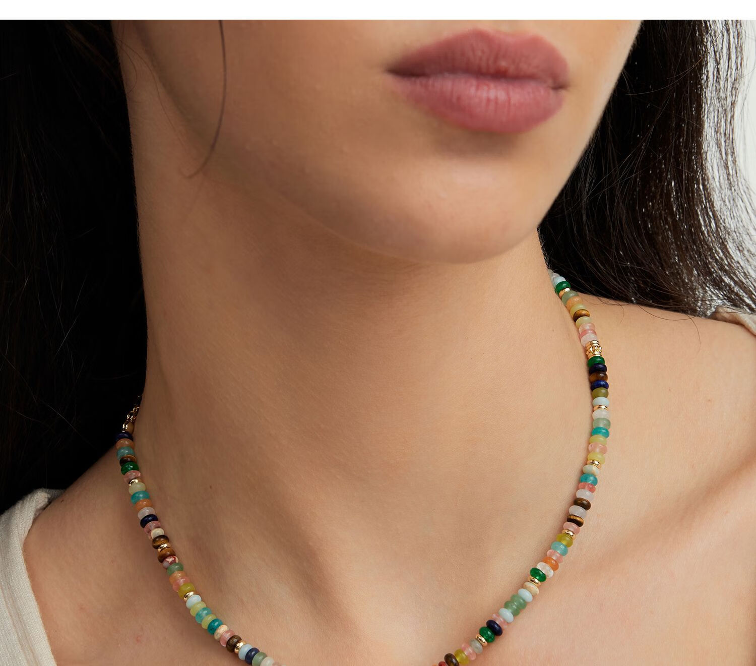 Arsis [Celebrity Style] Secret Garden Rainbow Guardian Beaded Necklace, Fashionable Women's Necklace, Birthday Gift for Girlfriend 13