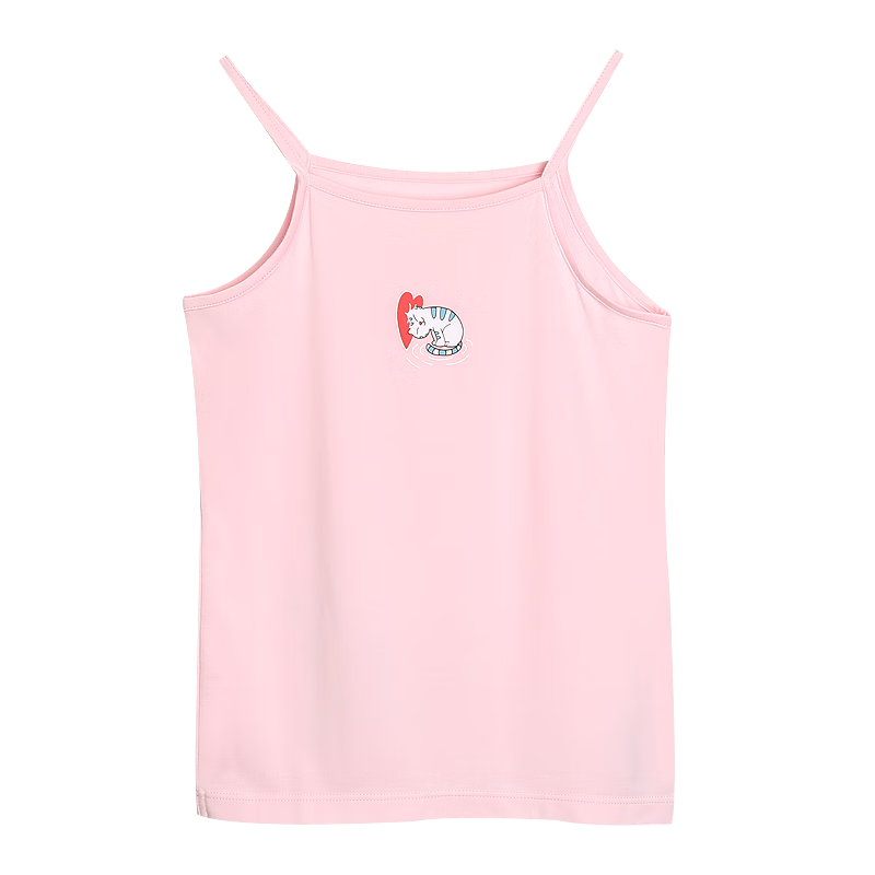 Hodohome Kids Vest Girls Summer Thin Modal Cool Camisole Cute Base Layer Underwear 016 130