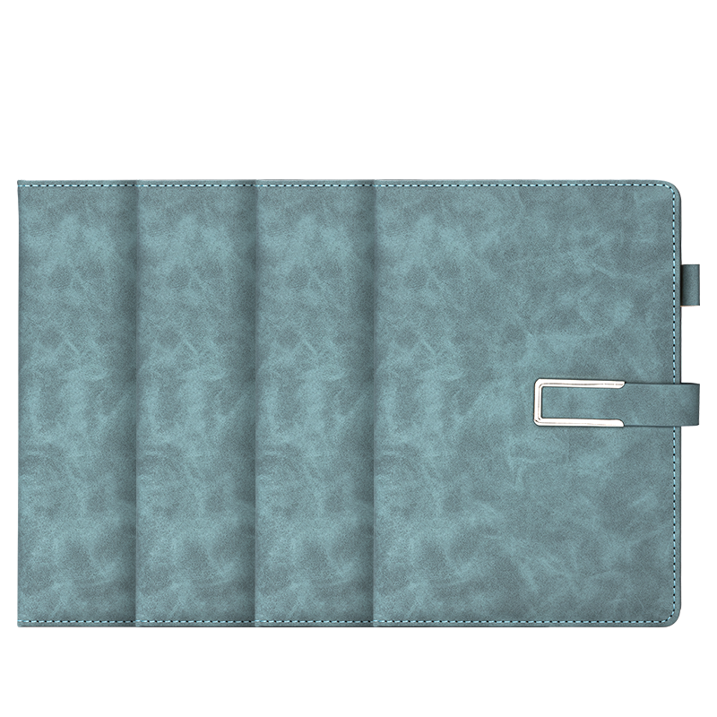 Deli 25K/128 Pages Single Notebook, Thick Sheepskin Cover, Journal, Diary, Green BP149