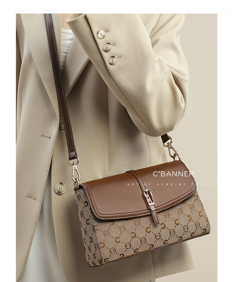 C.BANNER Women's Handbag, Crossbody Bag, Shoulder Bag, Monogram Phone Pouch, Practical Commuter Bag, Brand Birthday Gift for Girlfriend on May 20 3