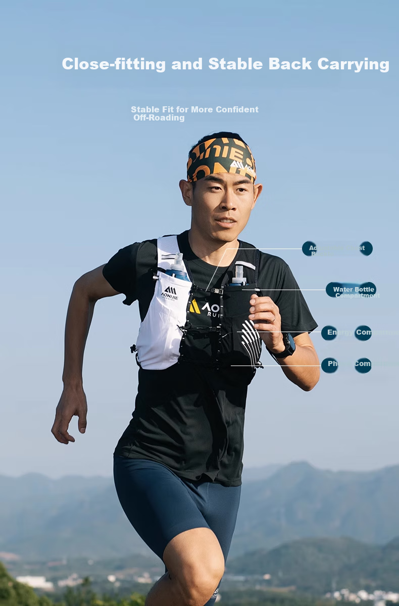 AONIJIE Trail Backpack for Men And Women, Running Backpack, Hiking Mountaineering Hydration Pack, Breathable Lightweight Marathon Backpack 6