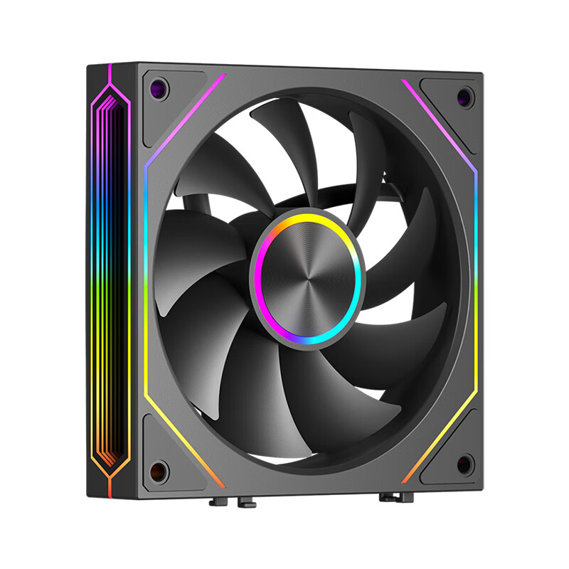 Вентилятор для корпуса PCCOOLER F3 X120 ARGB BK, 120мм, ARGB подсветка, PWM, черный