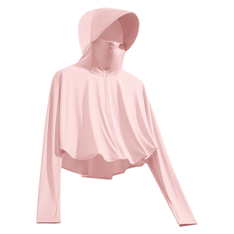 Warrior Ice Silk Sunscreen Jacket for Women 2026 New Summer UV Protection Slim Cape Coat Small Size Sun Protection Clothing