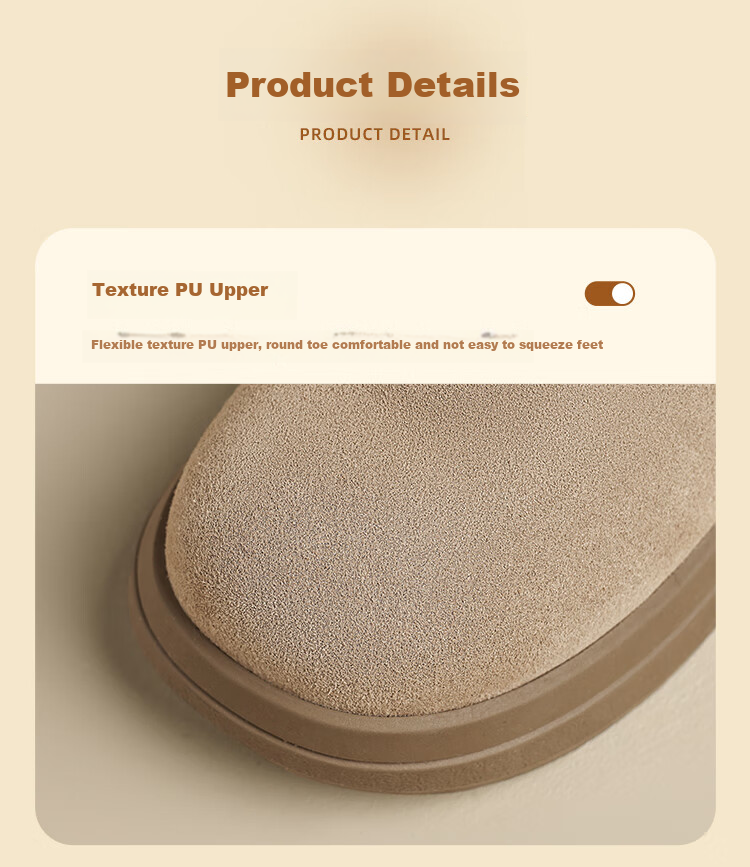 ZHR Thick-Soled Birkenstock-Style Shoes for Women, Retro Full-Coverage Round Toe Casual Women's Shoes, Lightweight Slip-On Flats JF202 Khaki 37 7