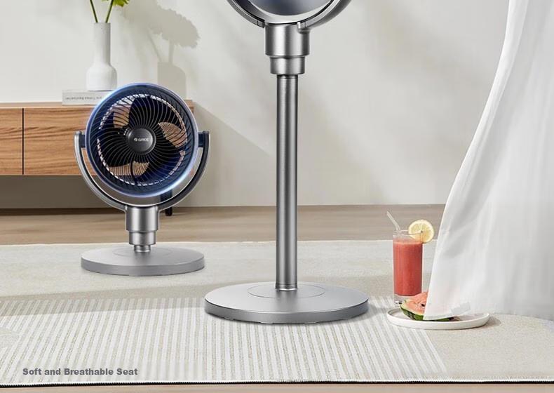 GREE Home Air Circulation Fan Smart Voice Remote Control Floor Fan Negative Ion DC Inverter Energy-Saving Quiet Oscillating Ventilation Fan FXDZ-2305Bvg5 2