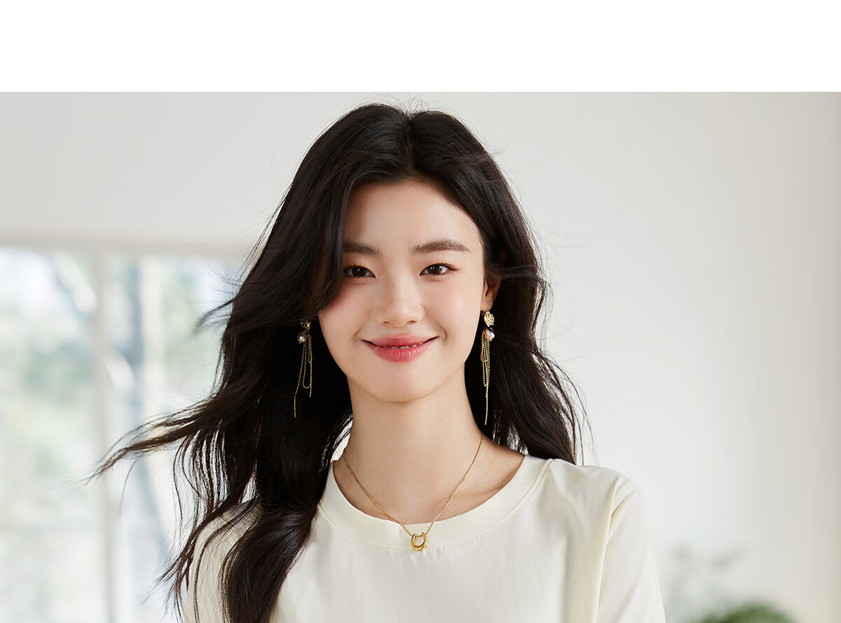 Taxiang Women's Short-Sleeve T-Shirt, Round Neck, Casual Versatile Embroidered Top, Ladies' T-Shirt, Simple Short-Sleeve Undershirt T143T1390 13
