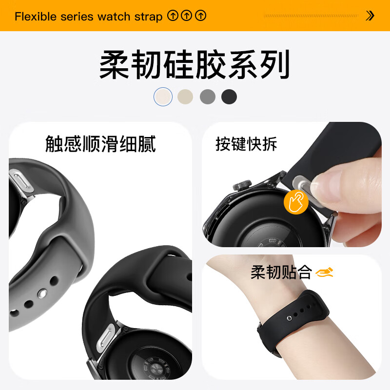 Binghong Compatible with Huawei Watch 6, 6 Pro Strap, Huawei GT6, GT7 Strap, 41mm Huawei Watch 5, GT5 Pro, GT4, GT3 Pro, GT2 Watch Band for Men And Women, Size 18