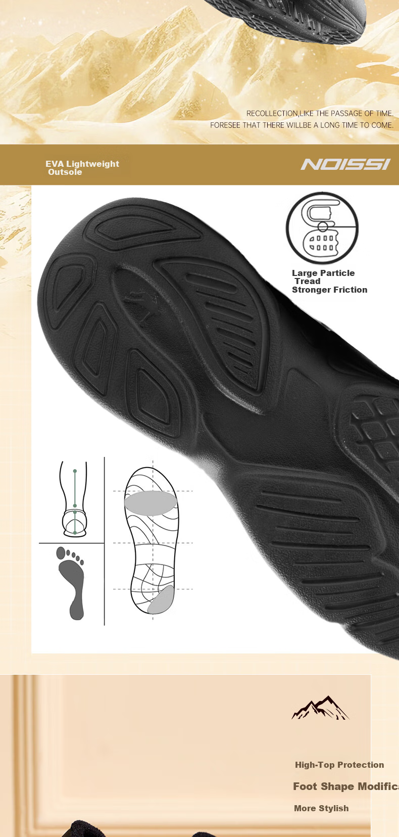 QIAODAN Men's Casual Shoes, High-Top Trendy Retro Running Shoes, Comfortable Versatile Outdoor Sports Shoes 7