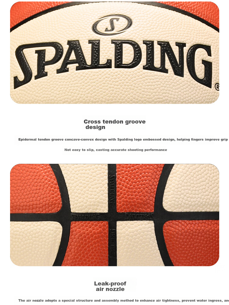 SPALDING Basketball 4Her Series Women's Size 6 Indoor/outdoor PU Basketball 77-724Y6REV1 12