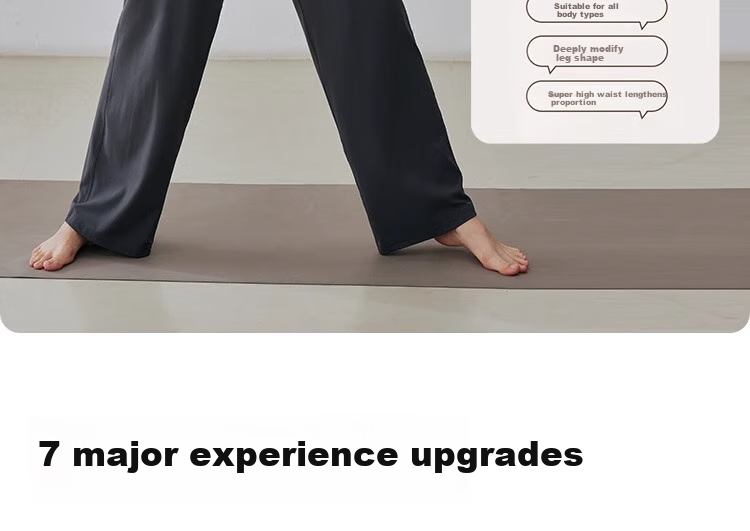 Gigt Women's Straight-Leg Loose-Fit Wide-Leg Yoga Pants for Autumn, Casual Outdoor Wear, Long Pants for Running And Fitness 4