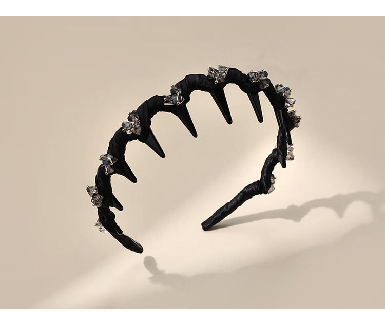 CHIMERA Sparkling Diamond Wave Headband with Teeth, Hair Clip for Face Washing, High-End Hair Accessory, Women's Mid-Autumn Festival Gift 7