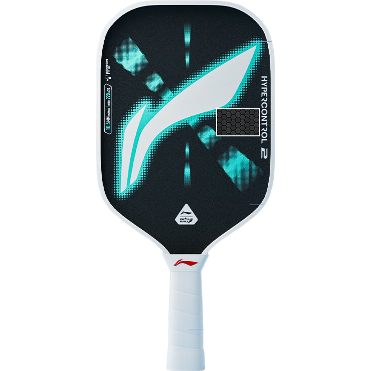 Li-Ning Paddle, Professional for Men, Women And Children, Training Fitness Sports Paddle, Pickleball, Pearl White Single Racket