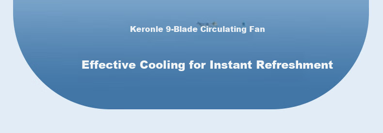 CRENOV [9-Blade Oscillating Fan] Desktop Mini Fan, Quiet Office Fan, Oscillating Dorm Bed Fan, USB Electric Fan for Cooling, Clip-On Wall-Mounted Fan, Small Kitchen Fan, Bedside Rechargeable Desktop Fa 16