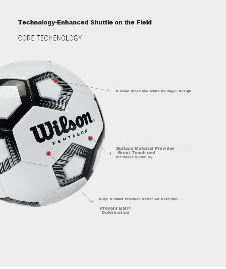 Wilson World Cup Flag Color Soccer Ball 2