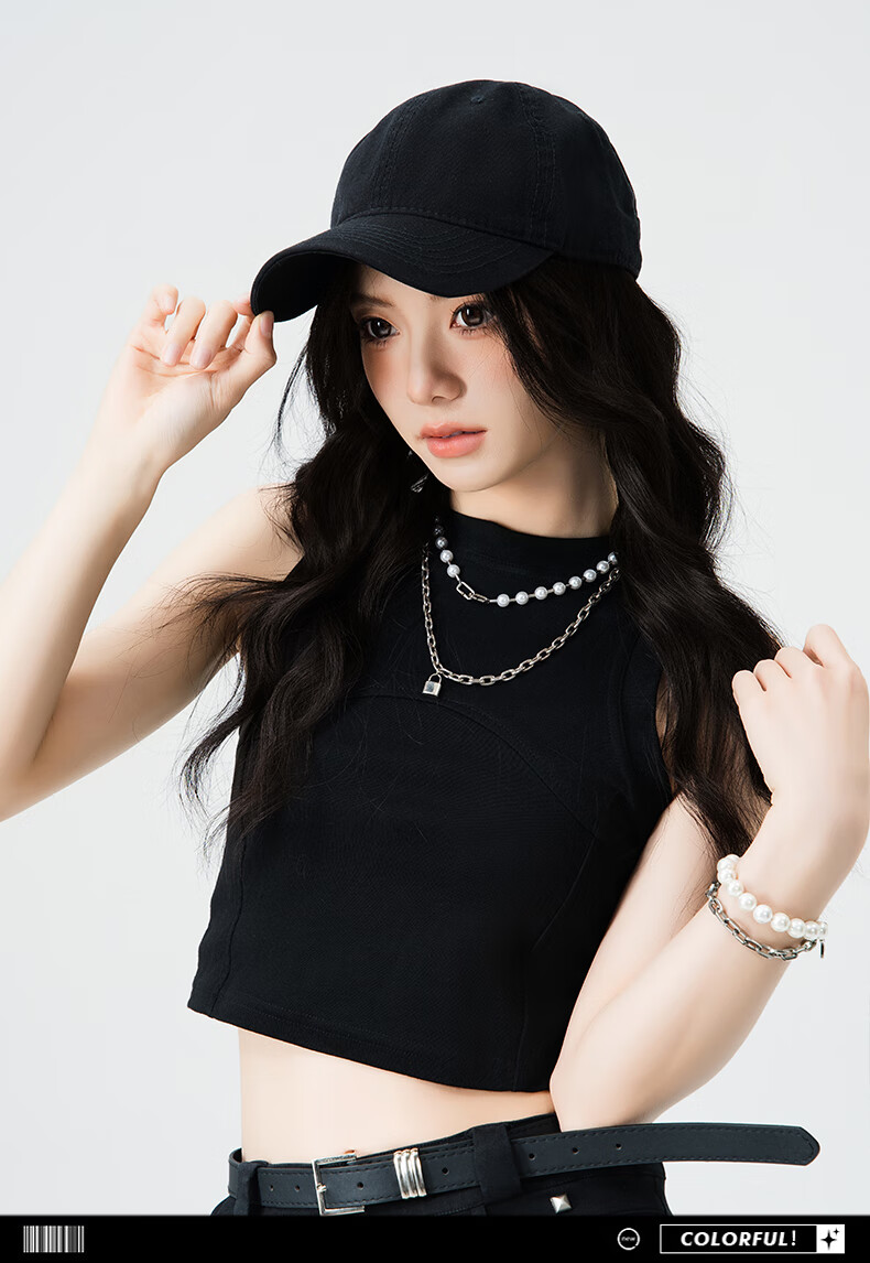 MMOPTOP Washable Solid Color Baseball Cap for Women, All-Season Soft Top Pure Cotton Sun Protection Visor Cap for Men, Sunshade Face-Slimming Cap 7