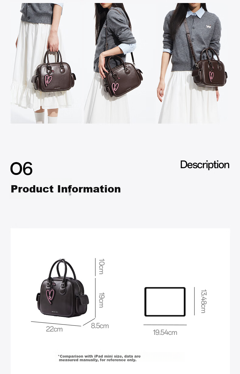 AMAZING SONG Women's Handbag, Toast Bag Medium Size, Cowhide Shoulder Crossbody Bag, High-End Niche Commuter Practical Ins Style Tote Bag Gift 14