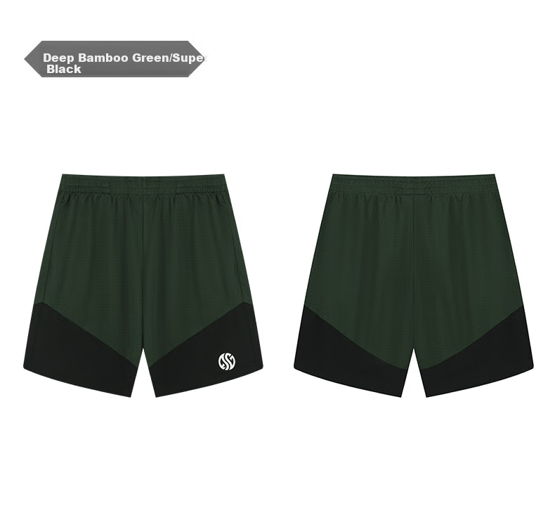 361° Men's Pants, Spring And Summer Loose-Fit Color Block Knitted Shorts, Casual Outdoor Basketball Sports Pants, 652521706-3 31