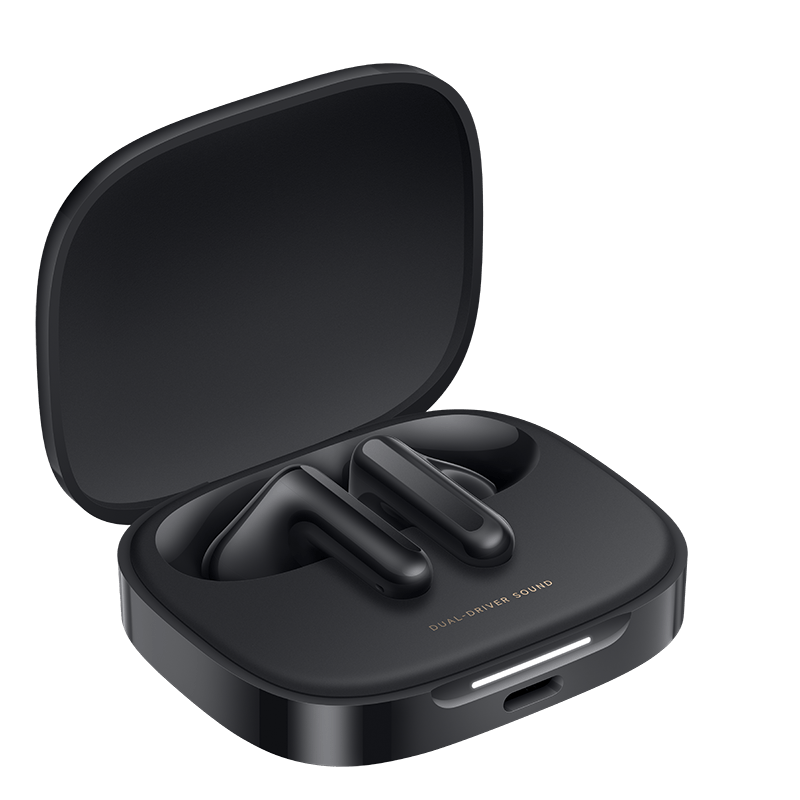 Беспроводные наушники MI Redmi Buds 7S, полувкладыши, с активным шумоподавлением, Bluetooth 5.4, черный