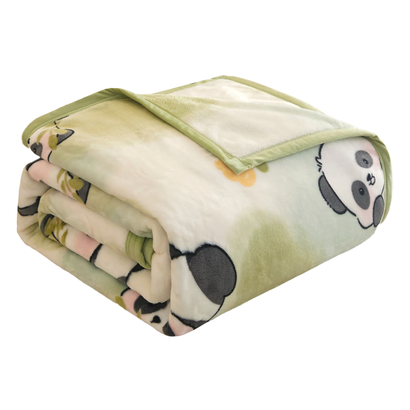 Hengyuanxiang Coral Fleece Blanket, Nap Office Shawl, Thick Air Conditioning Cover, Cow Milk Fleece, Velvet Sofa Throw