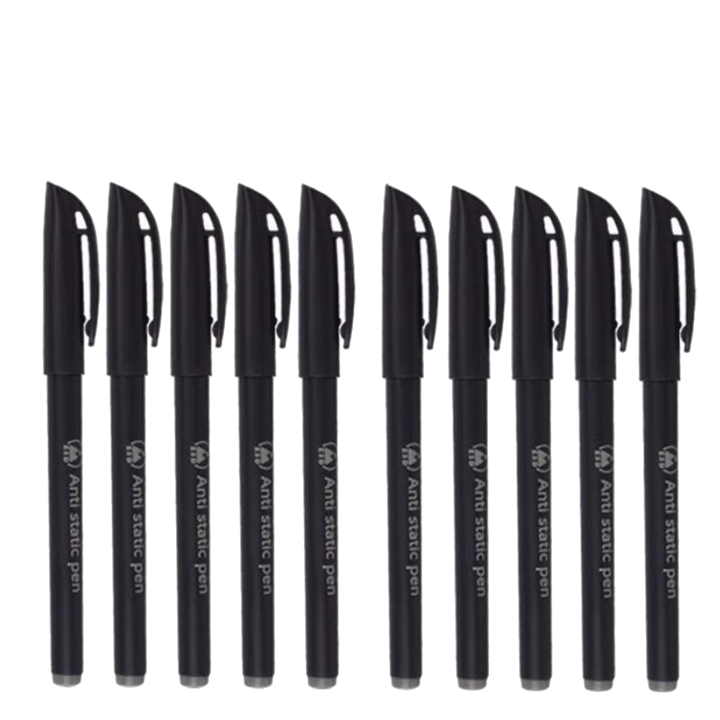 BAIGE Dust-Free Pen Laboratory Cleanroom Notebook Pen 10pcs/Bag CW6D8259