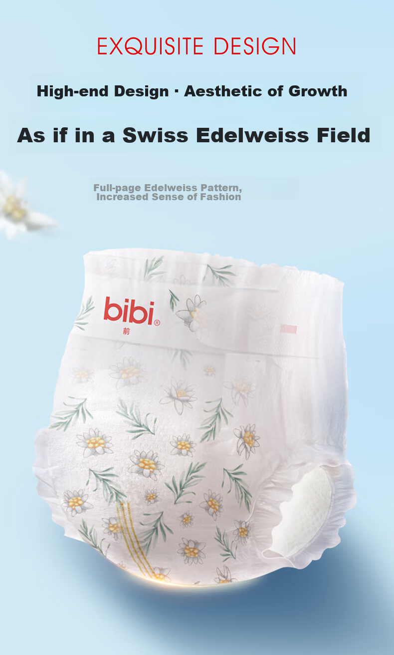 Bibi Pure Planet Baby Diapers XXL32 (15-18kg), Ultra-Soft, Dry And Breathable, Night Use, Sleep-Friendly, Disposable Diapers 10